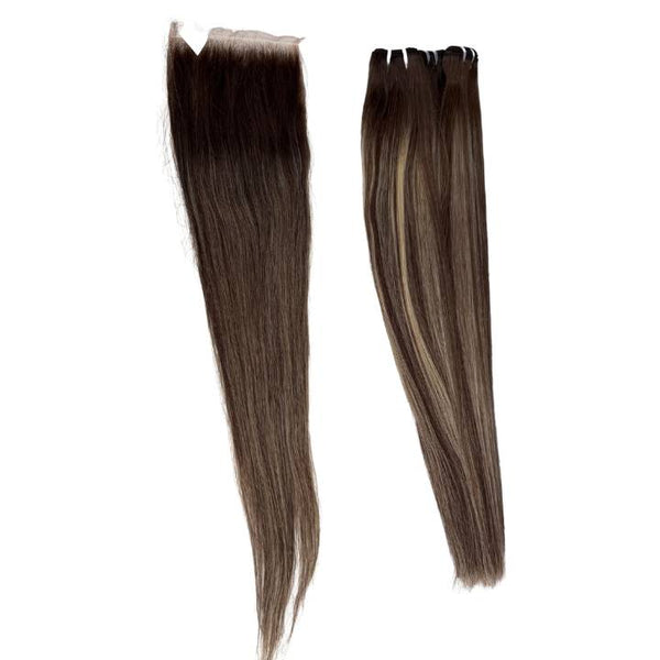 Vietnamese Coloured 5×5 HD Closure – Argent