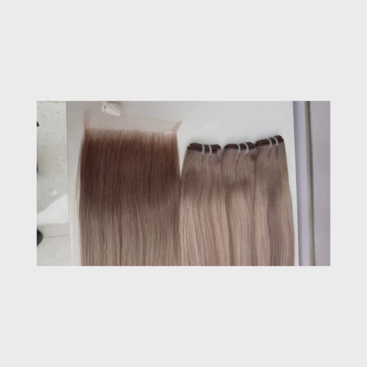 Vietnamese Coloured 5×5 HD Closure – Ruban